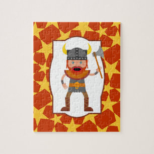 Viking Warrior Boy Birthday Party Legpuzzel