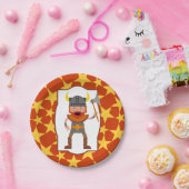 Viking Warrior Boy Birthday Party Papieren Bordje (Feest)