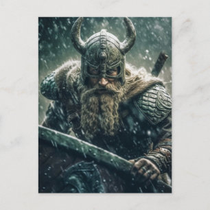 Viking Warrior Briefkaart
