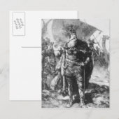 Viking Warrior Briefkaart (Voorkant / Achterkant)