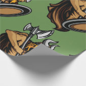 Viking Warrior Cadeaupapier (Hoek)