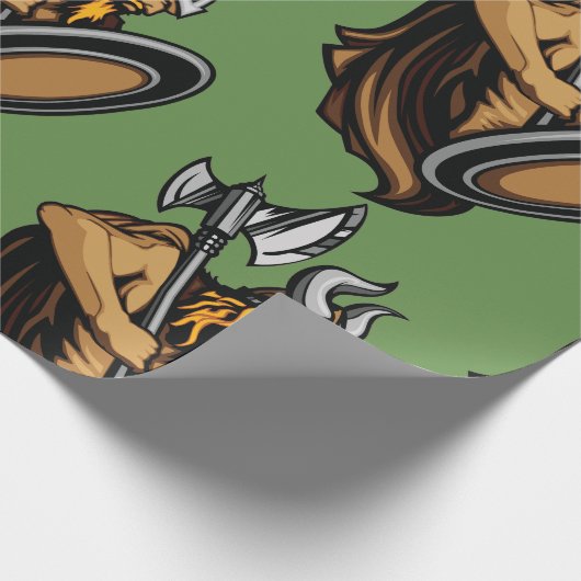 Viking Warrior Cadeaupapier (Hoek)