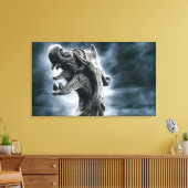 Viking Warrior Canvas Afdruk (Insitu (Woonkamer))
