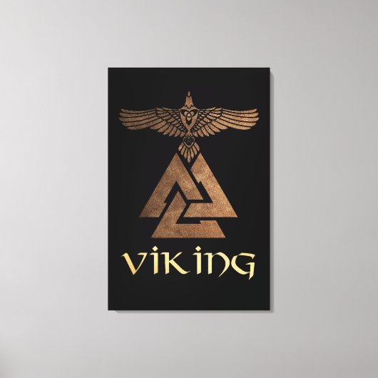 Viking Warrior Canvas Afdruk (Voorkant)