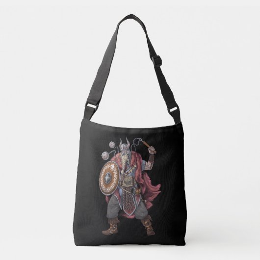 Viking Warrior Crossbody Tas (Voorkant)