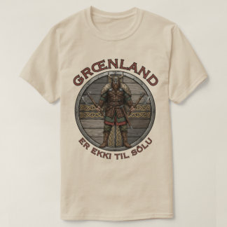 Viking Warrior Greenland  T-shirt
