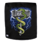 Viking Warrior Hammer Rugtassen (Verwijderbaar gezicht)