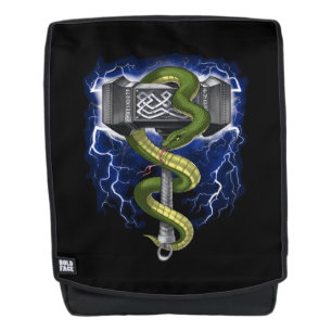 Viking Warrior Hammer Rugtassen