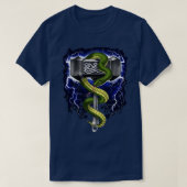 Viking Warrior Hammer T-shirt (Design voorkant)