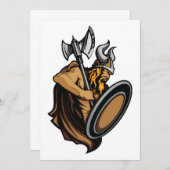 Viking Warrior Kaart (Voorkant / Achterkant)