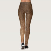 Viking Warrior Leather Print Leggings (Achterkant)