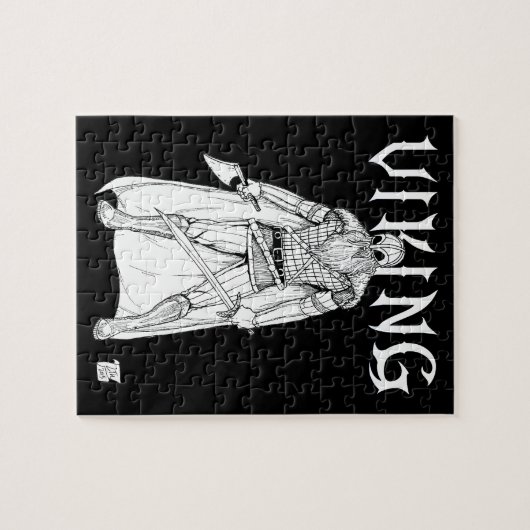 Viking Warrior Legpuzzel (Horizontaal)