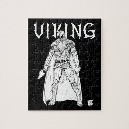 Viking Warrior Legpuzzel (Verticaal)