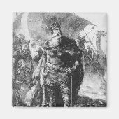 Viking Warrior Magneet (Voorkant)