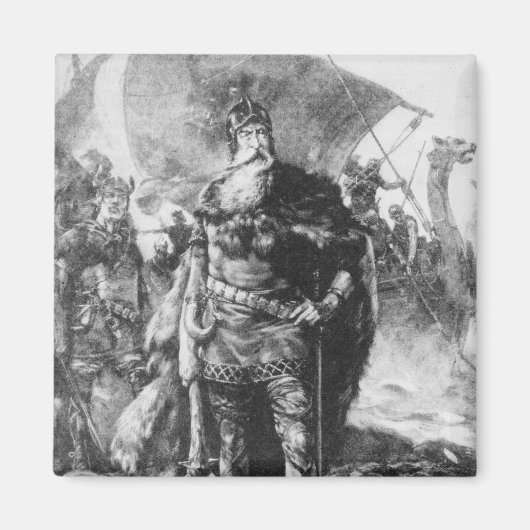 Viking Warrior Magneet (Voorkant)