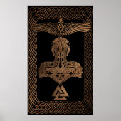 Viking Warrior Poster (Voorkant)