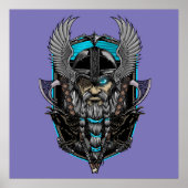 Viking Warrior Poster (Voorkant)