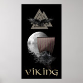 Viking Warrior Poster (Voorkant)