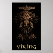 Viking Warrior Poster (Voorkant)