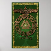 Viking Warrior Poster (Voorkant)