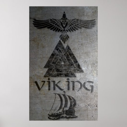 Viking Warrior Poster (Voorkant)