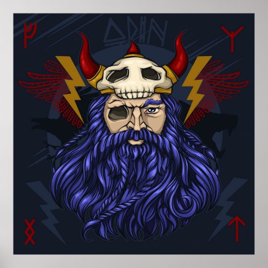 Viking Warrior Poster (Voorkant)