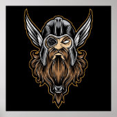 Viking Warrior Poster (Voorkant)