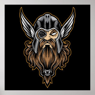 Viking Warrior Poster