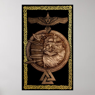 Viking Warrior Poster