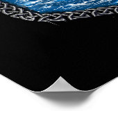 Viking Warrior Ship Raven Poster (Hoek)