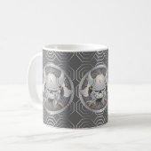 Viking Warrior Skull Koffiemok (Voorkant links)