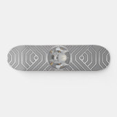 Viking Warrior Skull Persoonlijk Skateboard (Horizontaal)
