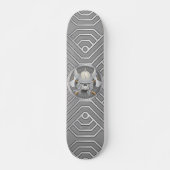 Viking Warrior Skull Persoonlijk Skateboard (Voorkant)