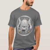 Viking Warrior Skull T-shirt (Voorkant)