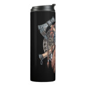 Viking Warrior Skull Thermosbeker (Gedraaid links)