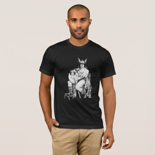 Viking Warrior T-shirt (Voorkant volledig)