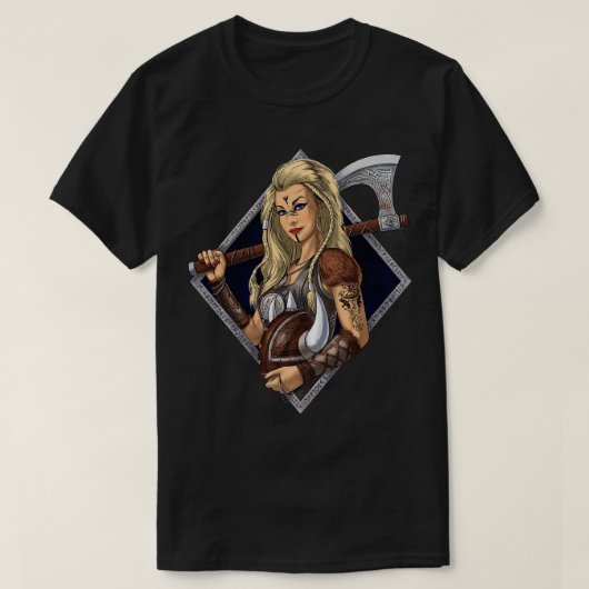 Viking Warrior T-shirt (Design voorkant)