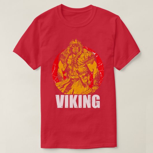 Viking Warrior T-shirt (Design voorkant)