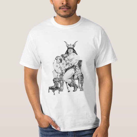 Viking Warrior T-shirt (Voorkant)