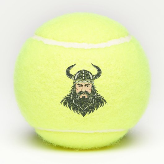 viking warrior tennisballen (Achterkant)