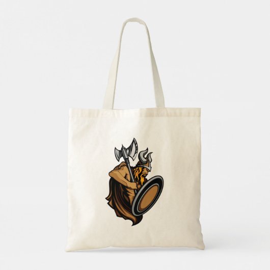 Viking Warrior Tote Bag (Achterkant)
