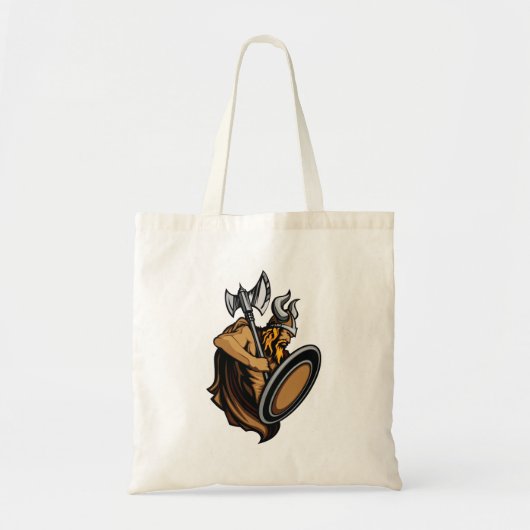 Viking Warrior Tote Bag (Voorkant)