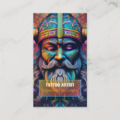 Viking Warrior Visitekaartje (Voorkant)