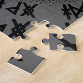 Viking Warrior Winged Helmet Legpuzzel (Zijkant)