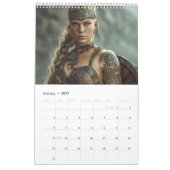 Viking Warrior Women – Strength & Saga Kalender (Jan 2027)