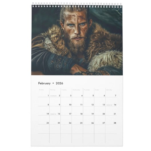Viking Warriors – Strength & Saga Kalender (Feb 2026)