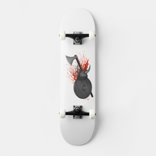Viking Weapons Skateboard (Voorkant)