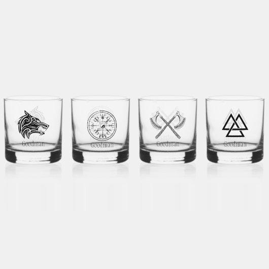 Viking Whiskey Glass Whisky Glas (Voorkant)