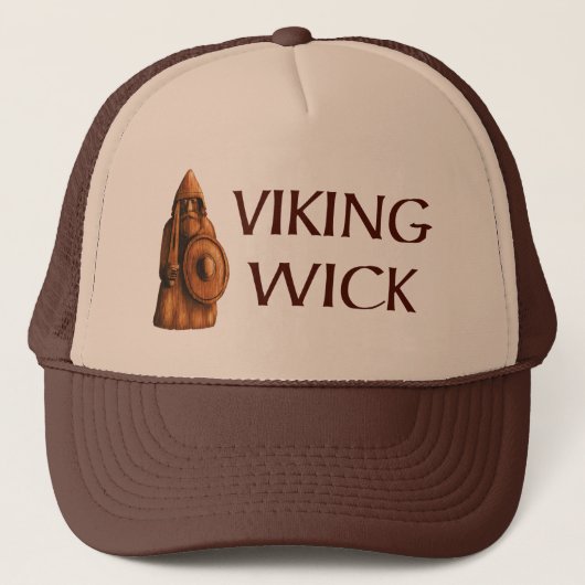 Viking Wick Krijger Trucker Pet (Voorkant)