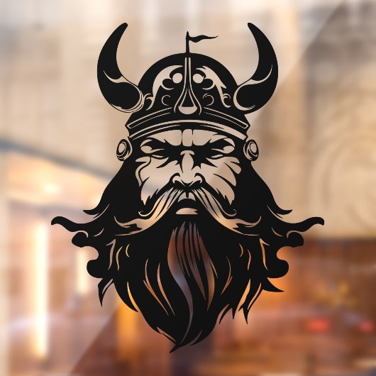 Viking Window Cling Raamsticker (Vel 2)